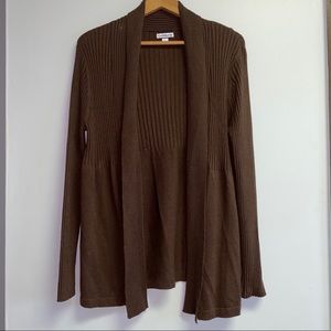 CROFT & BARROW CARDIGAN SWEATER- SIZE LARGE
